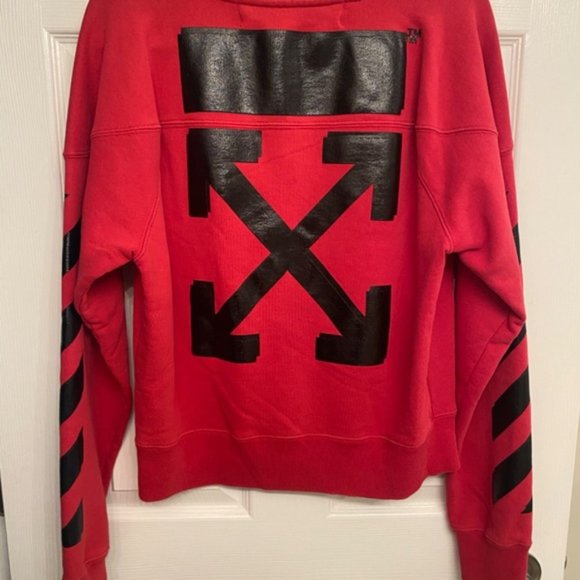 SOLD Champion x Off White Long Sleeve Crewneck - Picture 2 of 8